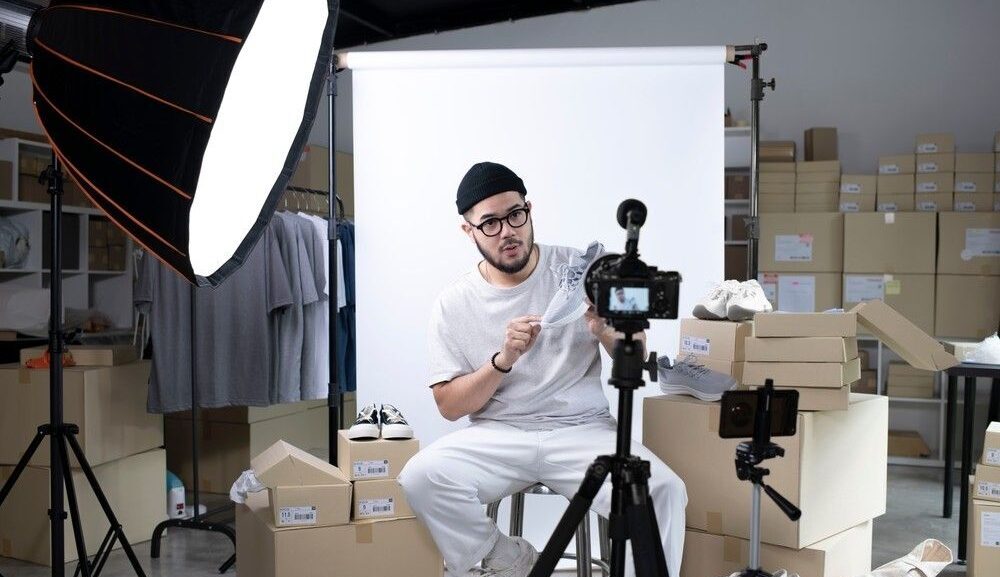 influencer marketing about a shoe brand